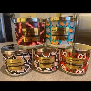 Bath & Body Works 3 Wick Candles